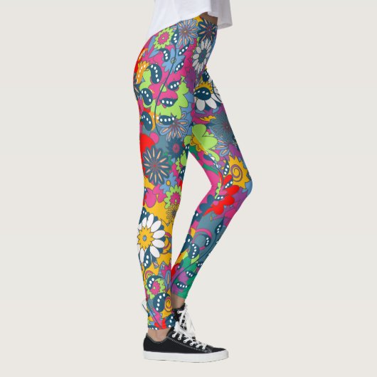 Folk Floral Leggings (Rechts)