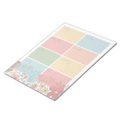 folk floral weekly planner kalender notitieblok (Schuin)
