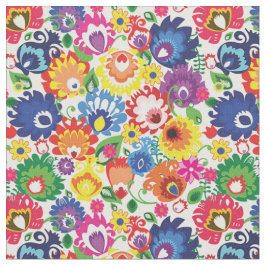 Folk Flowers - de lente is in de lucht! Stof