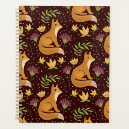 Folk Foxes Spiral Planner