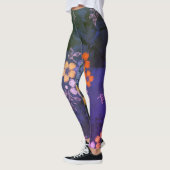 Folk Garden - blauwe Leggings (Links)