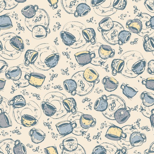 Folk Garden Vinyl Wrapped Flask Heupfles