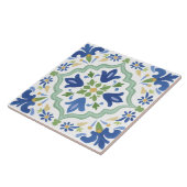 Folk Garden Watercolor Tegeltje (Zijkant)