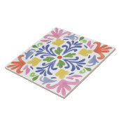 Folk Garden Watercolor Tegeltje (Zijkant)