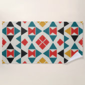 Folk Geometry Strandlaken (Voorkant)