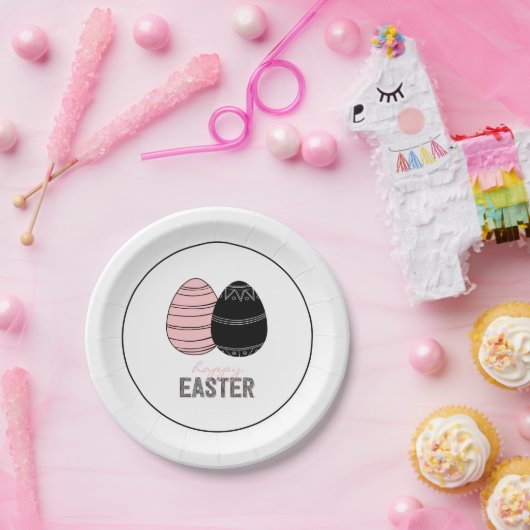 Folk Happy Easter Bord (Feest)