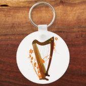 Folk Harp Sleutelhanger (Voorkant)