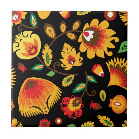 Folk Harvest Folklore Tegeltje (Voorkant)