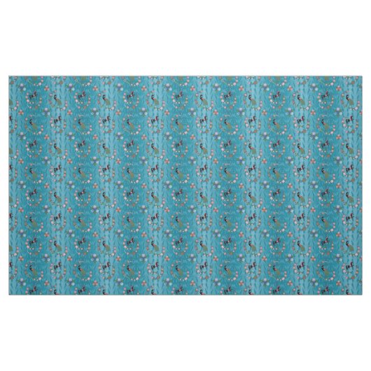 Folk Hungarian Pattern Fabric Stof (Fat Quarter)