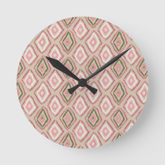 Folk, Ikat patroon Ronde Klok (Voorkant)