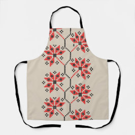 Folk-Inspired Kitchen Essentials Schort