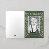 Folk Lijst Folie Feestdagenkaart (Buiten Laag)