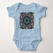 Folk Mandala Baby Bodysuit (Voorkant)