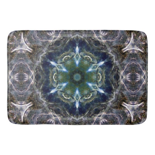 Folk Mandala Bath Mat (Voorkant)