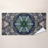 Folk Mandala Bath Towel Set Badhanddoek (Badhanddoek)