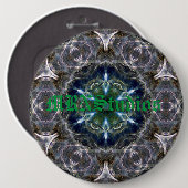 Folk Mandala Button (Voorkant /achterkant)