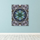 Folk Mandala Canvas Afdruk (Insitu (Houten vloer))