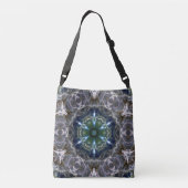 Folk Mandala Canvas tas (Achterkant)