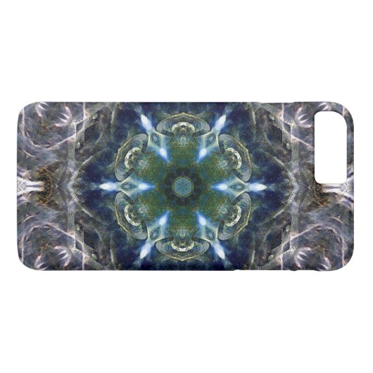 Folk Mandala Case-Mate iPhone Case (Achterkant (Horizontaal))