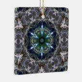 Folk Mandala Ceramic Ornament (Rechts)