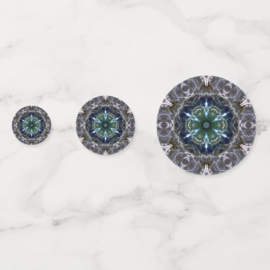 Folk Mandala Confetti (Achterkanten)