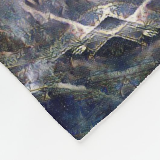 Folk Mandala Fleece Blanket (Hoek)