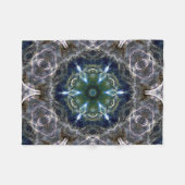 Folk Mandala Fleece Blanket Deken (Voorkant (Horizontaal))
