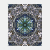 Folk Mandala Fleece Deken (Voorkant)