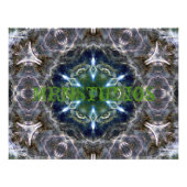 Folk Mandala Foto afdrukken (Voorkant)