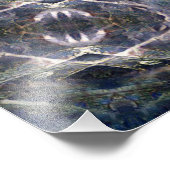 Folk Mandala Foto afdrukken (Hoek)