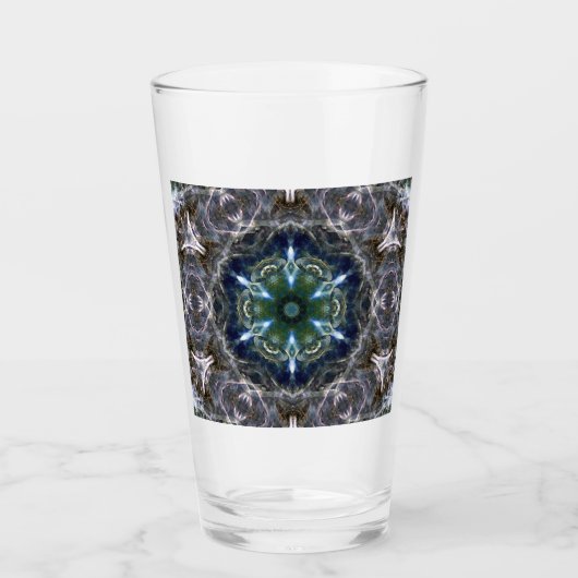 Folk Mandala Glas (Voorkant)