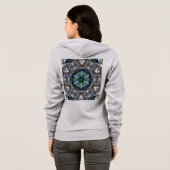 Folk Mandala Hoodie (Achterkant volledig)