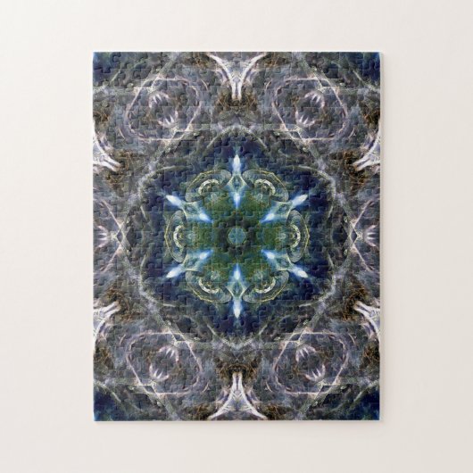 Folk Mandala Jigzaag Puzzle Legpuzzel (Verticaal)
