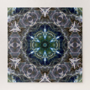 Folk Mandala Jigzaag Puzzle Legpuzzel