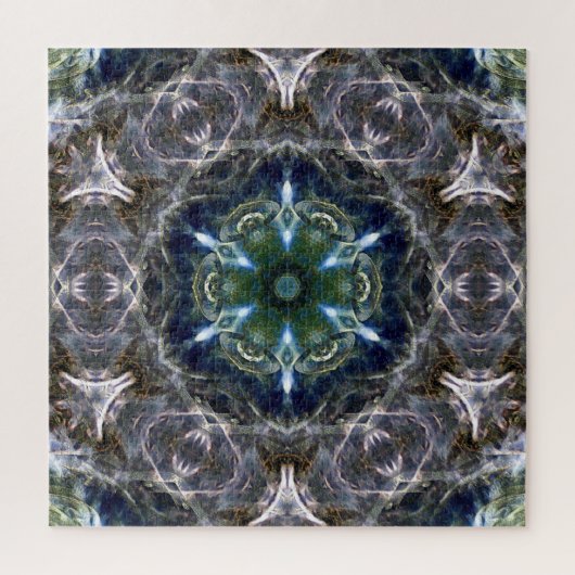 Folk Mandala Jigzaag Puzzle Legpuzzel (Verticaal)