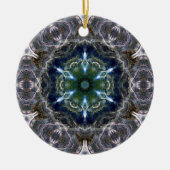 Folk Mandala Keramisch Ornament (Voorkant)