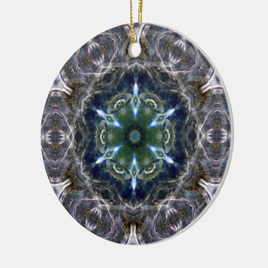 Folk Mandala Keramisch Ornament (Links)
