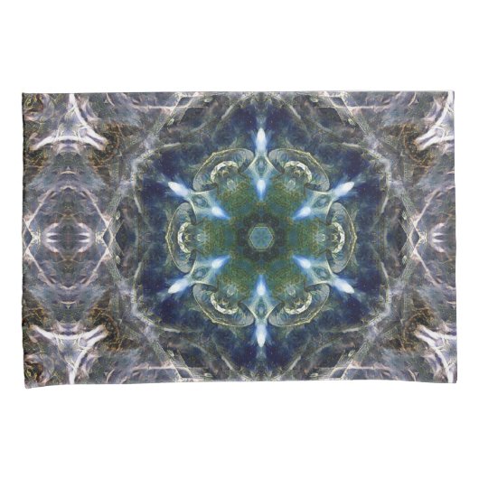Folk Mandala Kussensloop (Voorkant-Rechts)
