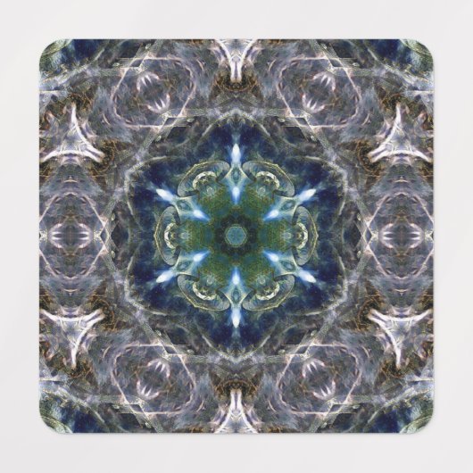 Folk Mandala Labels (Design 2)