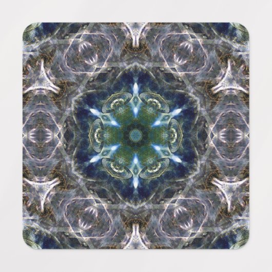 Folk Mandala Labels (Design 1)