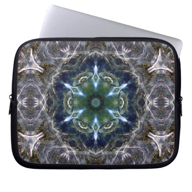Folk Mandala Laptop Sleeve (Voorkant)