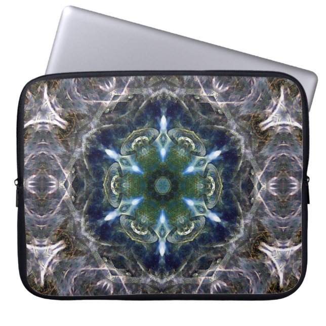 Folk Mandala Laptop Sleeve (Voorkant)