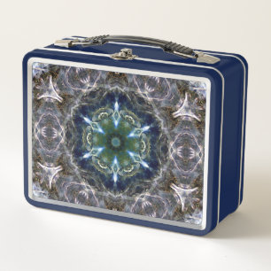 Folk Mandala Metal Lunch Box