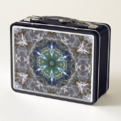 Folk Mandala Metal Lunch Box (Achterkant)