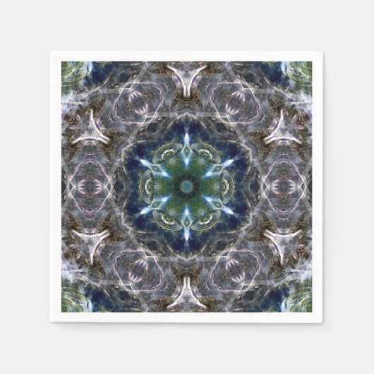 Folk Mandala Napkins Servet (Voorkant)