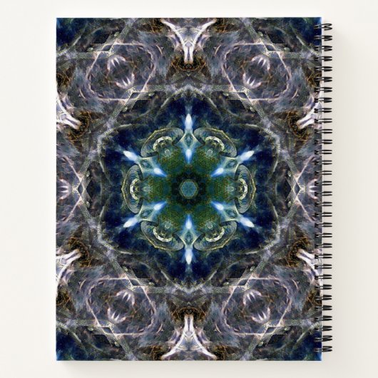 Folk Mandala Notitieboek (Achterkant)