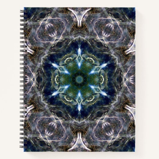 Folk Mandala Notitieboek (Voorkant)