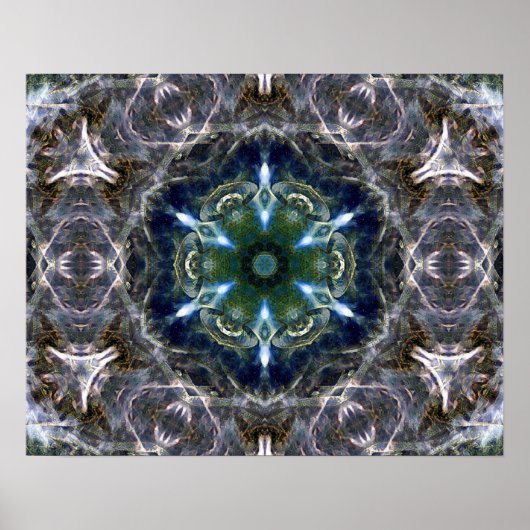 Folk Mandala Poster (Voorkant)
