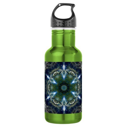 Folk Mandala Stainless Steel Water Bottle Waterfles (Voorkant)
