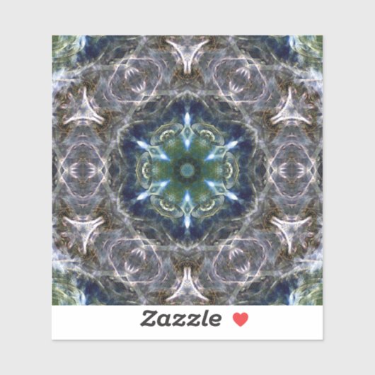 Folk Mandala Sticker (Vel)